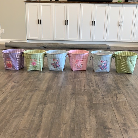 Pottery barn kids canvas utility bin - Picture 5 of 5